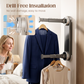 🧺✨ 50% KORTING | Opvouwbaar Telescopisch Zuignap Kledingrek – Ruimtebesparend, Stabiel & Boorvrij – Ideaal voor Badkamer, Balkon & Kleine Appartementen 🏠