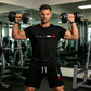 👕 TIJDELIJKE AANBIEDING: 50% KORTING! ✨ Gedrukte 2-delige set voor heren – moderne athleisure, ademend, atletische pasvorm 🏃‍♂️