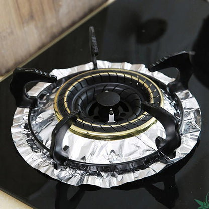 ⏳ Tijdelijke aanbieding⏳ Aluminiumfolie fornuisbeschermers tegen spatten in ronde of vierkante vorm