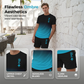 🌊 Heren 3D Gradiënt T-Shirt & Shorts Set | Zomerse 2-Delige Outfit — Nu in de Aanbieding! 🔥