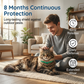 🛡️ Bescherm Je Huisdier Natuurlijk – Vlooien & Teken Halsband met Etherische Oliën 🌿