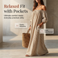 👗 Off-Shoulder Maxi Jurk – Elegant & Comfortabel Zomerstijl ✨