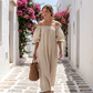 👗 Off-Shoulder Maxi Jurk – Elegant & Comfortabel Zomerstijl ✨