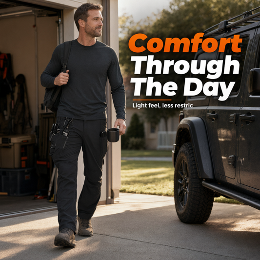 🔥 Heren Stretch Ademende Cargobroek | Zomer Sale — Tot 50% Korting! 🏕️