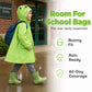 Waterdichte regenponcho voor kinderen met capuchon