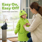 Waterdichte regenponcho voor kinderen met capuchon