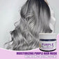 👱‍♀️💜 50% KORTING! Stop met het zien van oranje vlekken in je dure blonde coupe! Dit paarse masker neutraliseert ongewenste warme tinten, hydrateert intensief en geeft je haar die koele, salon-frisse glans terug!