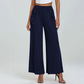 🎉 LIMITED TIME 50% OFF! 👖 Women's Casual Wide Leg Pants – Milk Silk Fabric & Elastic High Waist 🌸