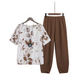 Effortless Printed Tee Set