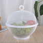 🍎✨ Fruitmand met Deksel | Nu 50% Korting! | Ademend Stalen Gaas 🌿