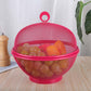 🍎✨ Fruitmand met Deksel | Nu 50% Korting! | Ademend Stalen Gaas 🌿