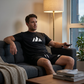 Herenset met T-shirt met korte mouwen en short met trekkoord