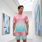 📢📢40% OFF !! ⏰Men's Summer Casual Printed 2-Piece Set