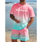 📢📢40% OFF !! ⏰Men's Summer Casual Printed 2-Piece Set