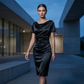 🎁New Arrivals 50% OFF💥Women's Elegant Satin Ruched Bodycon Dress 💎 Slip into Silk-Kissed Confidence – Ruched to Flatter, Cut to Impress ✨