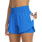🧘‍♀️🩳 LIMITED TIME DEAL! Women’s Yoga Shorts with Pockets – Built In Liner, Sweat Wicking Fabric and Flexible Comfort