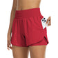 🧘‍♀️🩳 LIMITED TIME DEAL! Women’s Yoga Shorts with Pockets – Built In Liner, Sweat Wicking Fabric and Flexible Comfort