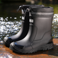 🥾Unisex waterdichte regenlaarzen tot halverwege de kuit