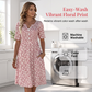 🎉 TIJDELIJKE AANBIEDING: 50% KORTING! 👗 Bloemenjurk met V-hals en zakken – Moeiteloze tuincharme 🌸