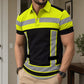 👕 Reflecterend heren-shirt met korte mouwen en hoge zichtbaarheid