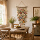 🔥 50% Korting 🌸 Boho Bloemenwanddecoratie – Gezellige Handgemaakte Look