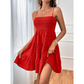 📢📢40% OFF !! ⏰Women's Sleeveless Smocked Mini Dress