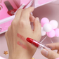 Wasbare make-upspeelset voor kinderen met draagbaar roze handtasje