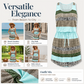 Trending Now🔥👗 Striped Sleeveless Dress with Drawstring Waist – Breathable & Flattering for Effortless Summer Style