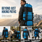 🎒 50% KORTING NU! 🏔️ 90L Outdoor Wandelrugzak – Waterdicht Nylon, Multi-Zone Opbergruimte & Ergonomische Ondersteuning – Voor Kamperen, Trekking & Expedities 💪