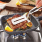 🍳🔥 3-in-1 Roestvrijstalen Keukentang – Multifunctioneel voor steak, barbecue en bakken