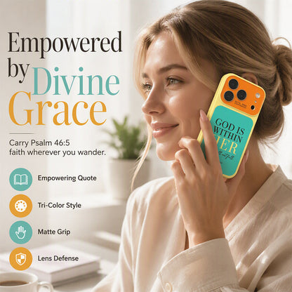 Stylish Color Block Soft Phone Case