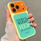 Stylish Color Block Soft Phone Case