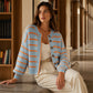 Versatile Striped Cardigan