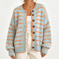 Versatile Striped Cardigan