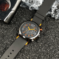 ⌚ Casual quartzhorloge voor heren – siliconen – nauwkeurig uurwerk & sportief ontwerp in oranje/zwart voor een actief dagelijks leven 🏃