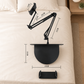 🛏️📱 Magnetische tabletstandaard – Stabiel en verstelbaar . Verstop deze tabletstandaard onder je matras en kijk films alsof je in de bioscoop ligt – handenvrij, geen nekpijn, geen gedoe!