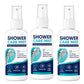 🚿Nooit meer een verstopte douchekop! Deze ontkalkerspray lost kalk en mineralen in seconden op – spuiten, inwerken, afvegen. Je douche glanst weer als nieuw!