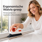🎁 1+1 GRATIS! 2-in-1 Raamgroefreinigingsborstel met Geïntegreerde Schraper – Maak Elke Kier en Spleet Stralend Schoon ✨