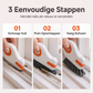 🎁 1+1 GRATIS! 2-in-1 Raamgroefreinigingsborstel met Geïntegreerde Schraper – Maak Elke Kier en Spleet Stralend Schoon ✨