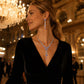 Elegante Vlinder Ketting en Oorbellen Set