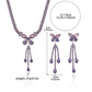 Elegante Vlinder Ketting en Oorbellen Set