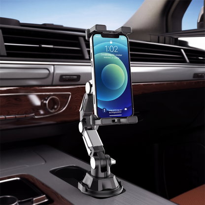 🚗📱Opvouwbare Autobekerhouder Tablethouder – 1080° Verstelbare Telefoon- & Tablethouder
