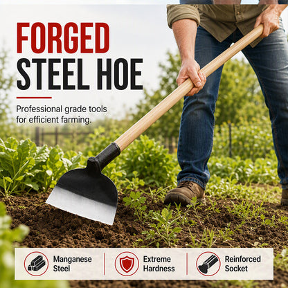Heavy Duty Manganese Steel Flat Hoe Head
