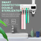 ❄️Zomerfresh 50% Korting!✨3-in-1 Slimme Tandenborstelstation – UV-reiniging, gezinsopbergruimte en tandpastadispenser