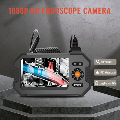 🔥Nieuwe producten 2026: 50% korting voor een beperkte tijd!🔥Draagbare 1080P HD-endoscoopcamera met 4,3-inch scherm
