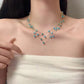 🌸 50% OFF NOW! 🌸Sparkling Multi-Layered Pendant Necklace for Women