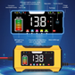 🔋⚡ Slimme Auto Acculader 12V 6A – 9 Stappen & Impulsreparatie – LCD Kleurendisplay voor Loodzuur Accu's 🚗