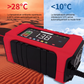 🔋⚡ Slimme Auto Acculader 12V 6A – 9 Stappen & Impulsreparatie – LCD Kleurendisplay voor Loodzuur Accu's 🚗