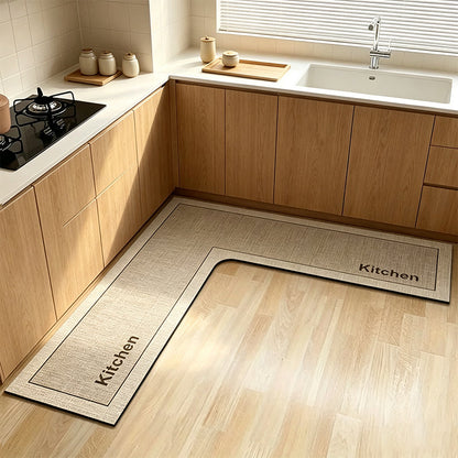 L-vormige Keukenmat – Voor een Nettere Keuken en Meer Comfort tijdens het Koken | 50% Korting