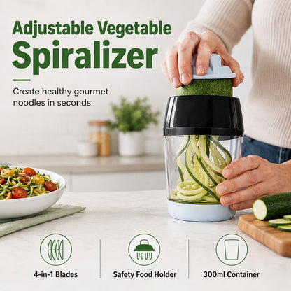 Handheld Vegetable Spiralizer Slicer